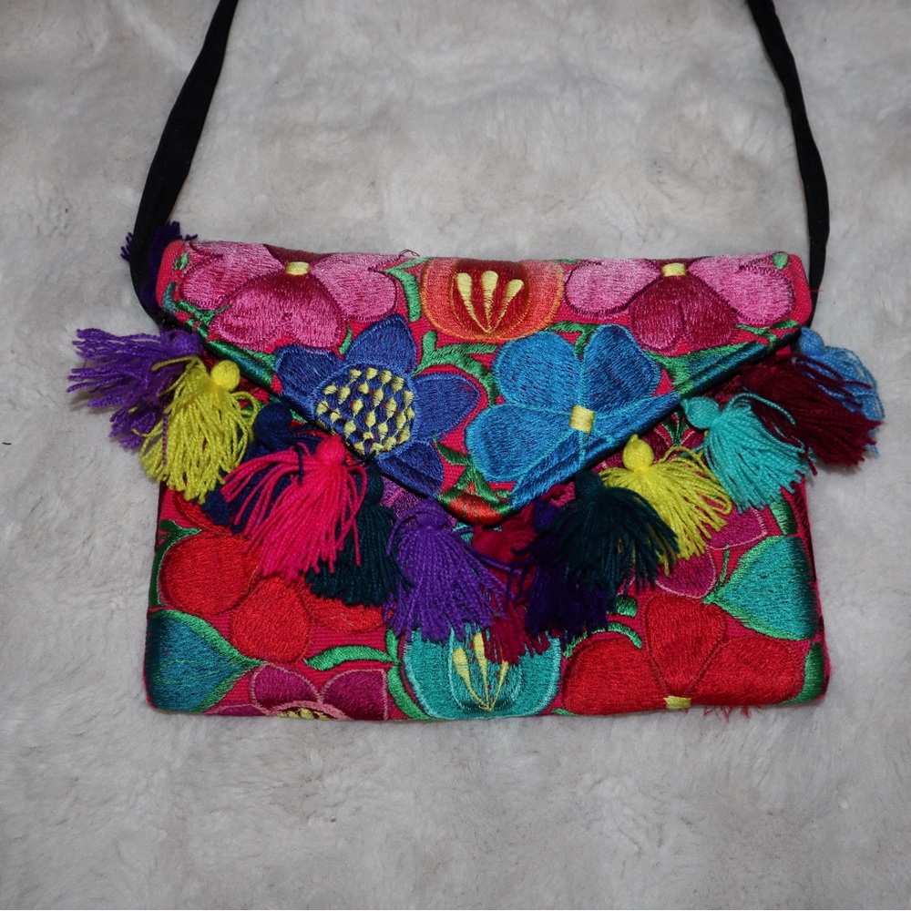 Handmade mexican crossbody purse 🇲🇽
